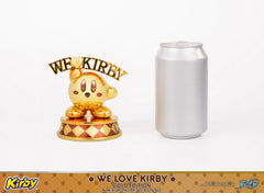 Kirby DieCast Statue We Love Kirby Gold Edition 10 cm 5060316624388