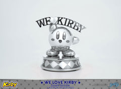 Kirby DieCast Statue We Love Kirby Silver Edition 10 cm 5060316624371