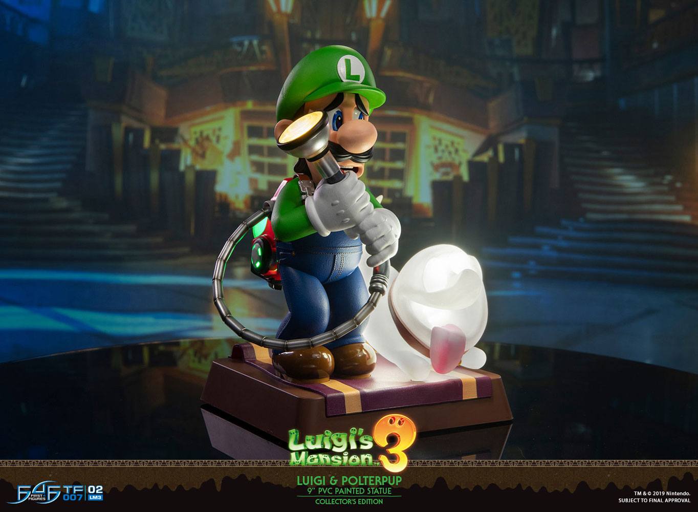 Luigi's Mansion 3 PVC Statue Luigi & Polterpup Collector's Edition 23 cm 5060316622438