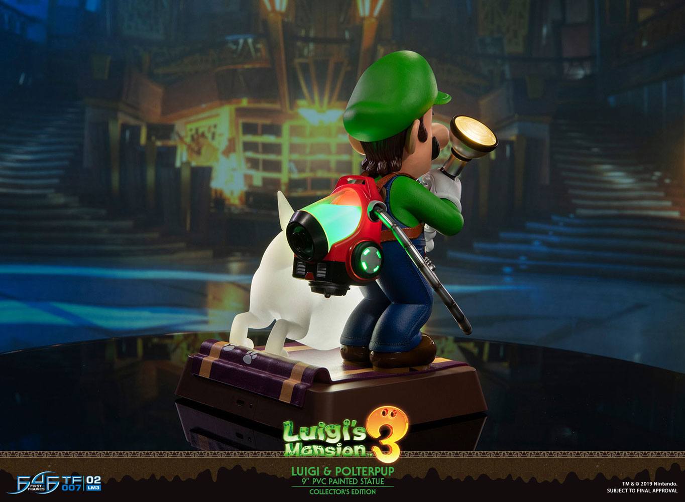 Luigi's Mansion 3 PVC Statue Luigi & Polterpup Collector's Edition 23 cm 5060316622438