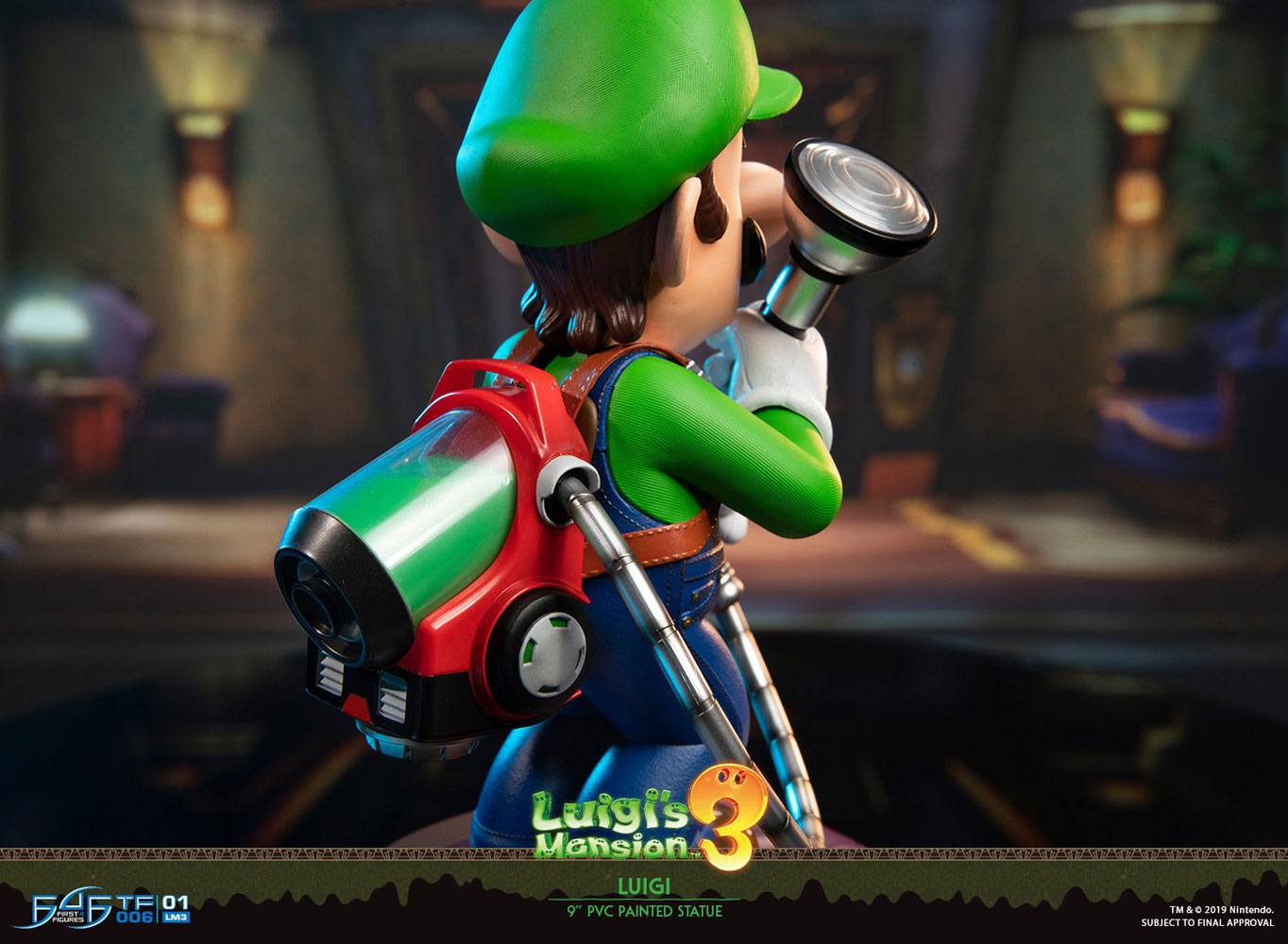 Luigi's Mansion 3 PVC Statue Luigi 23 cm 5060316622421