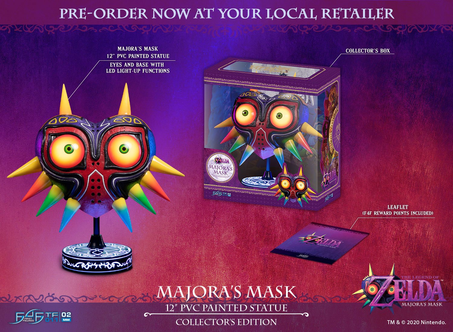 The Legend of Zelda PVC Statue Majora's Mask Collectors Edition 30 cm 5060316622742