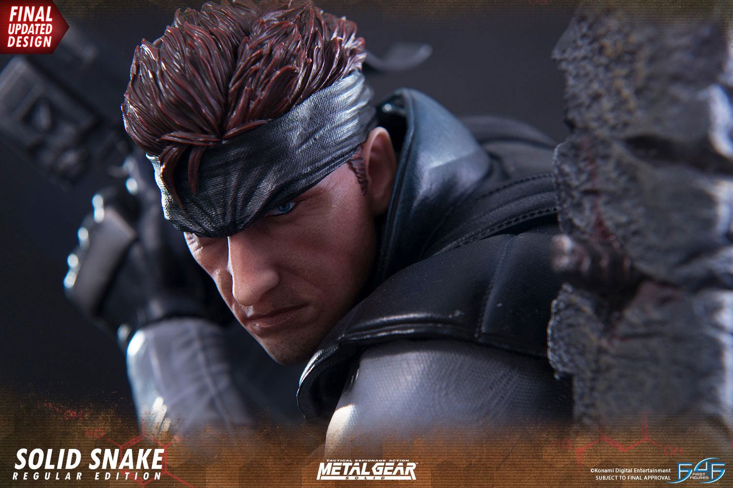 Metal Gear Solid Statue Solid Snake 44 cm 5060316621172