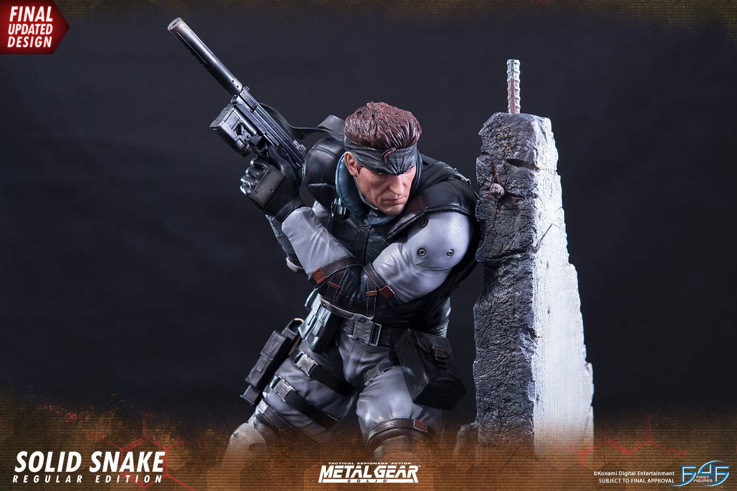 Metal Gear Solid Statue Solid Snake 44 cm 5060316621172