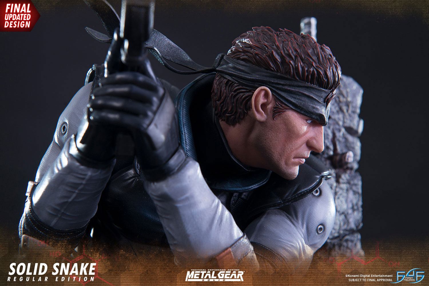 Metal Gear Solid Statue Solid Snake 44 cm 5060316621172