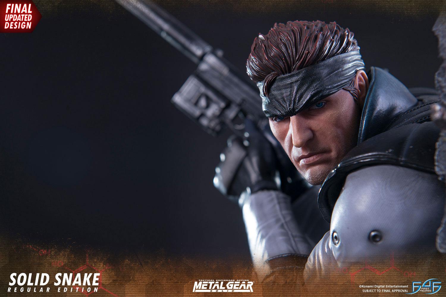 Metal Gear Solid Statue Solid Snake 44 cm 5060316621172