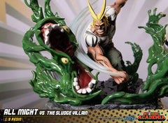 My Hero Academia Diorama All Might Vs. the Sludge Villain 30 cm 5060316626405