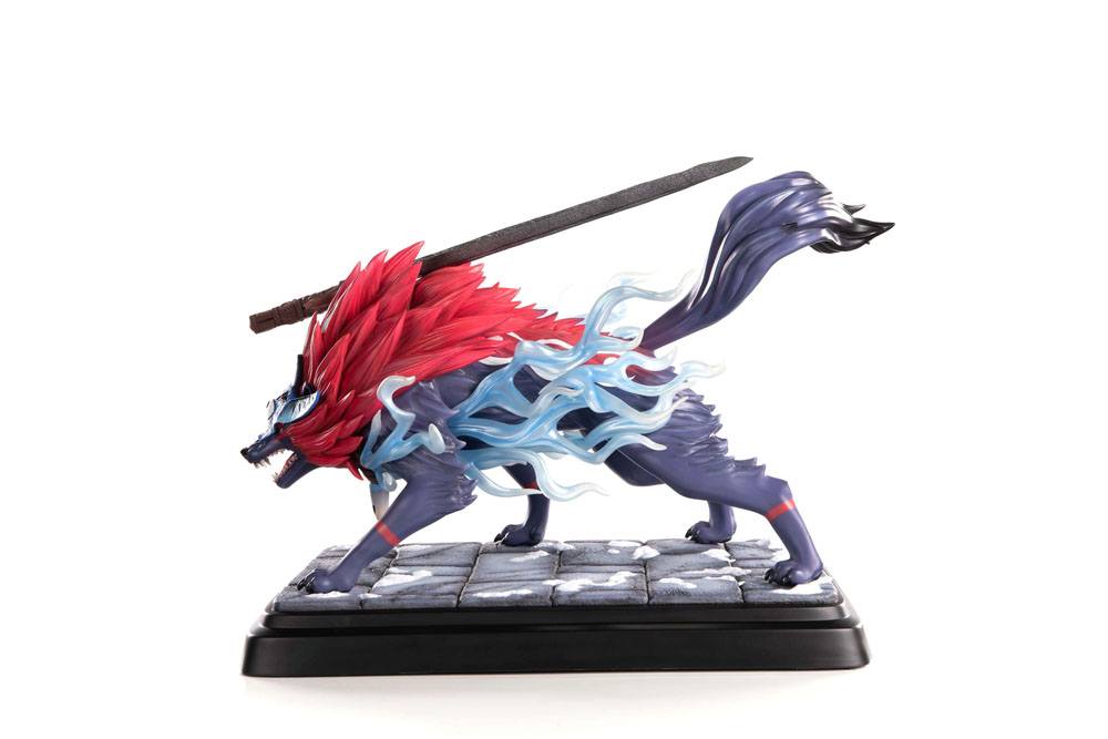 Okami Statue Oki (Wolf Form) 35 cm 5060316624661