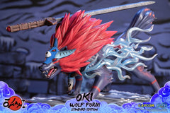 Okami Statue Oki (Wolf Form) 35 cm 5060316624661