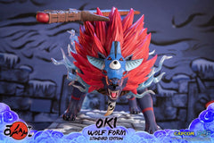 Okami Statue Oki (Wolf Form) 35 cm 5060316624661