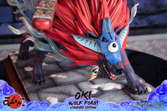 Okami Statue Oki (Wolf Form) 35 cm 5060316624661