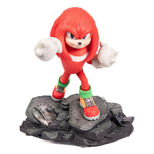 Sonic the Hedgehog 2 Statue Knuckles Standoff 30 cm 5060316627396