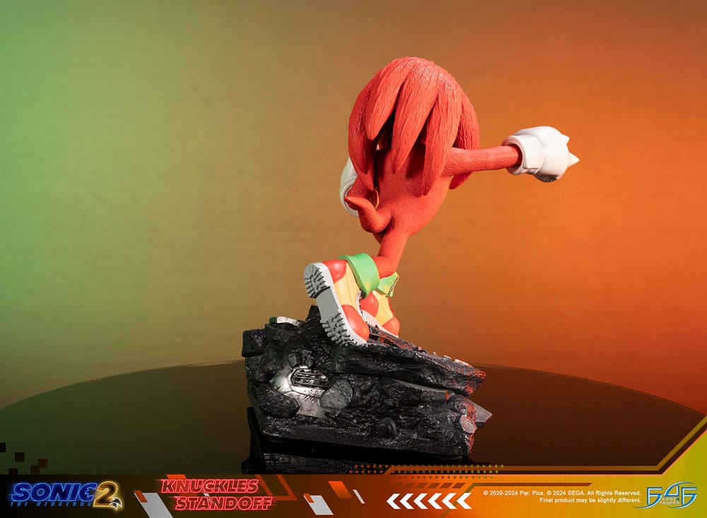 Sonic the Hedgehog 2 Statue Knuckles Standoff 30 cm 5060316627396