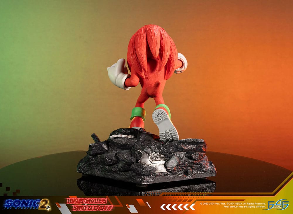 Sonic the Hedgehog 2 Statue Knuckles Standoff 30 cm 5060316627396