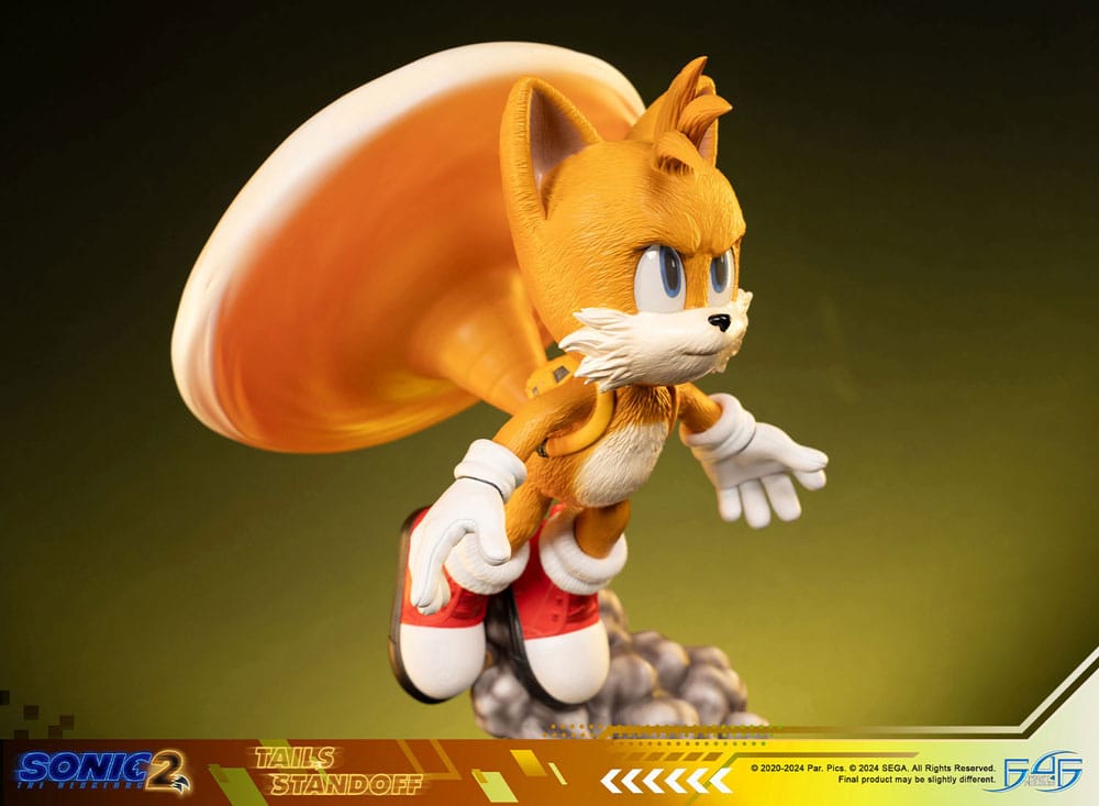 Sonic the Hedgehog 2 Statue Tails Standoff 32 cm 5060316627372