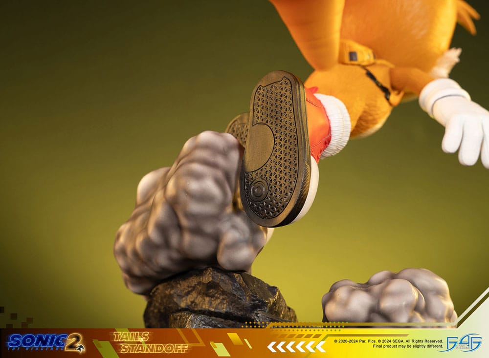 Sonic the Hedgehog 2 Statue Tails Standoff 32 cm 5060316627372