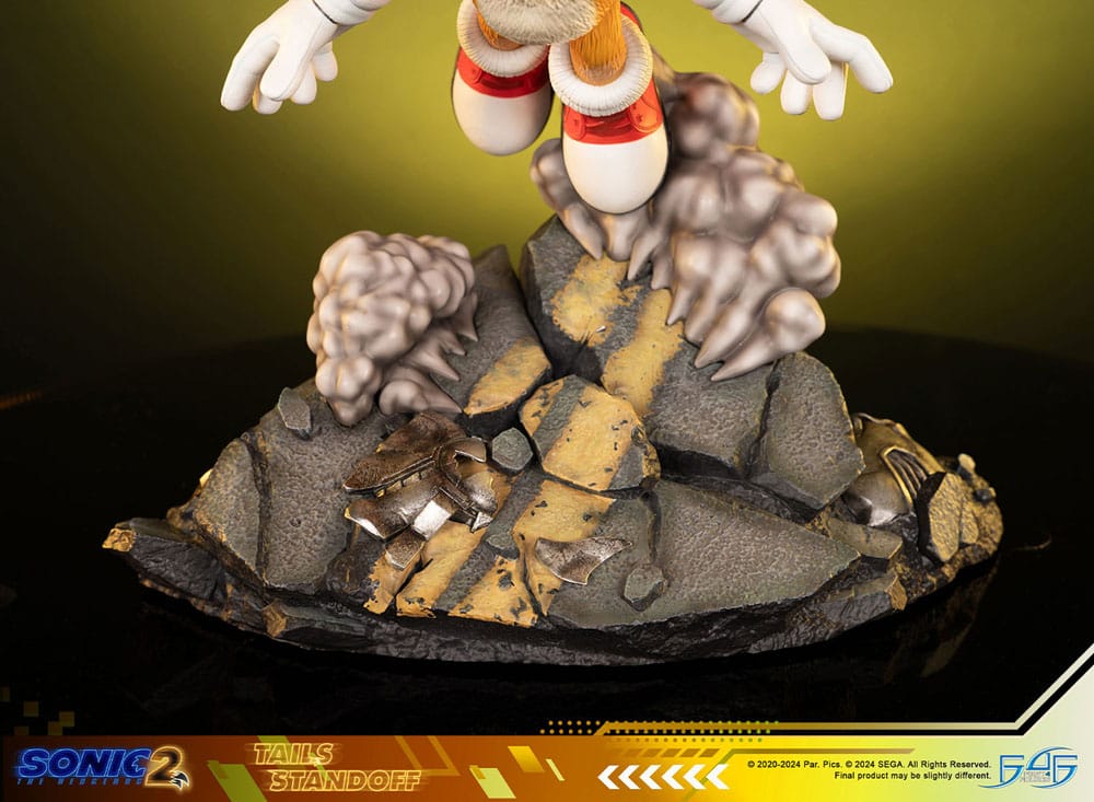 Sonic the Hedgehog 2 Statue Tails Standoff 32 cm 5060316627372