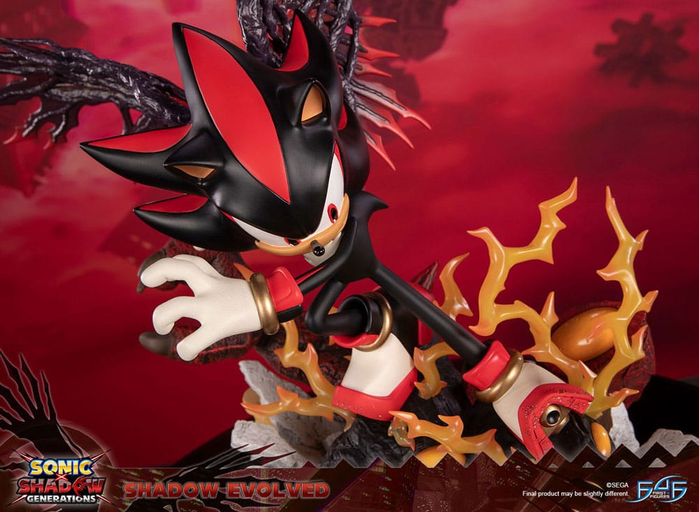 Sonic X Shadow Generations Statue Shadow Evolved 58 cm 5060316627983