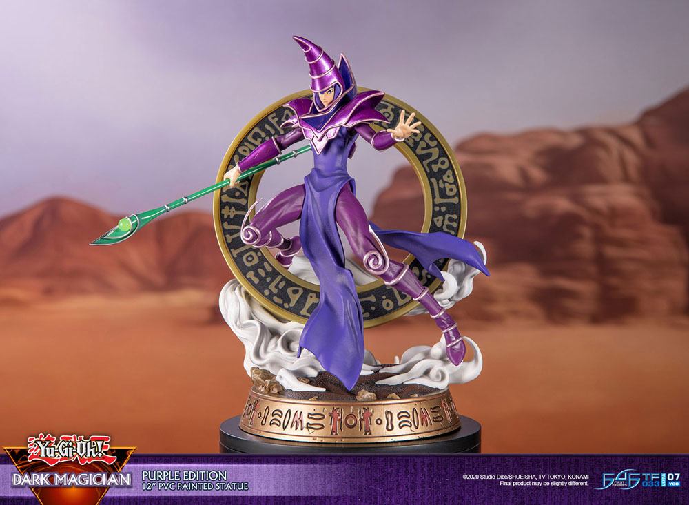 Yu-Gi-Oh! PVC Statue Dark Magician Purple Version 29 cm 5060316623626