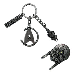 Star Trek II: The Wrath of Khan CHS Keychain and Pin Set 5060224082577