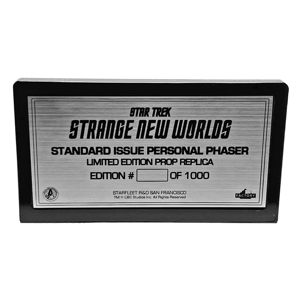 Star Trek - Strange New Worlds Prop Replica 1/1 Phaser Limited Edition 5060224082683