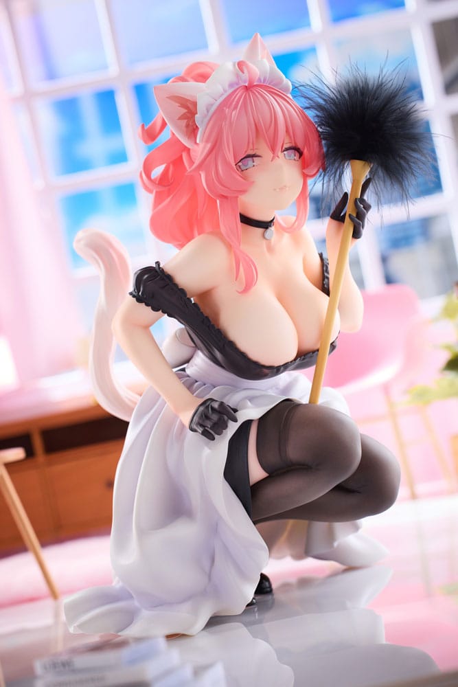 Original Character PVC Statue 1/4 Cat´s Thought Maid Cat Mochan 24 cm 6976697970053