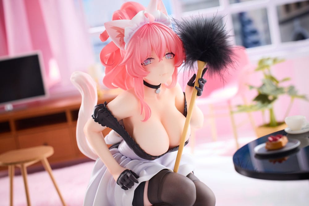 Original Character PVC Statue 1/4 Cat´s Thought Maid Cat Mochan 24 cm 6976697970053