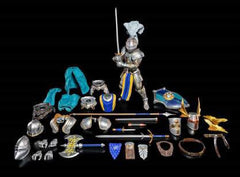 Mythic Legions: Ashes of Agbendor Actionfigur Blue Shield Solider Deluxe Builder Set 0658580363499