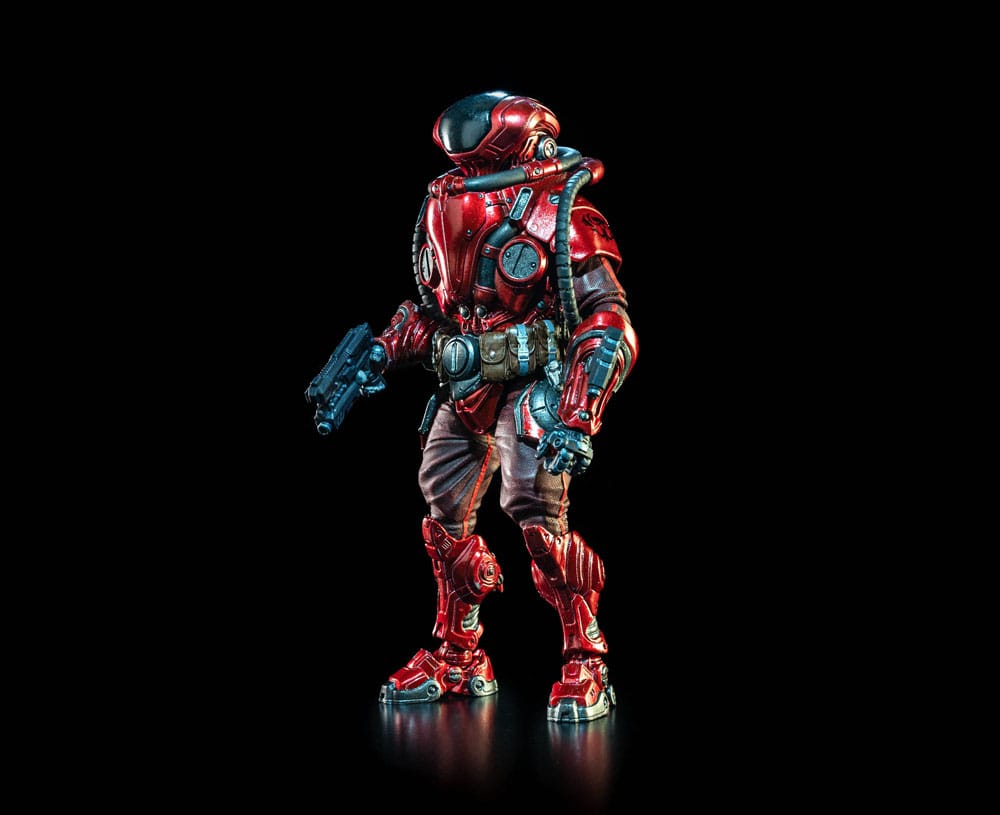 Cosmic Legions: Outpost Zaxxius Actionfigur T.U.5.C.C. Pilot 15 cm 0658580362430