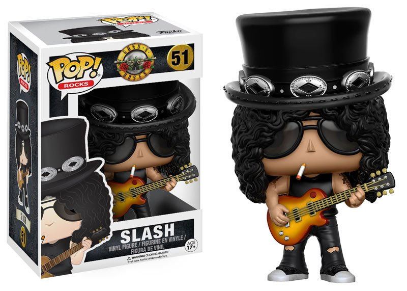 Guns N´ Roses POP! Rocks Vinyl Figure Slash 9 cm 0889698106870