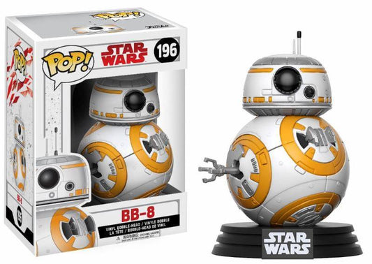 Star Wars Episode VIII POP! Vinyl Bobble-Head BB-8 9 cm 0889698147460