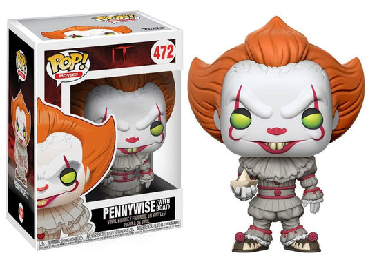 It POP! Movies Vinyl Figure Pennywise (with Boat) 9 cm 0889698201766