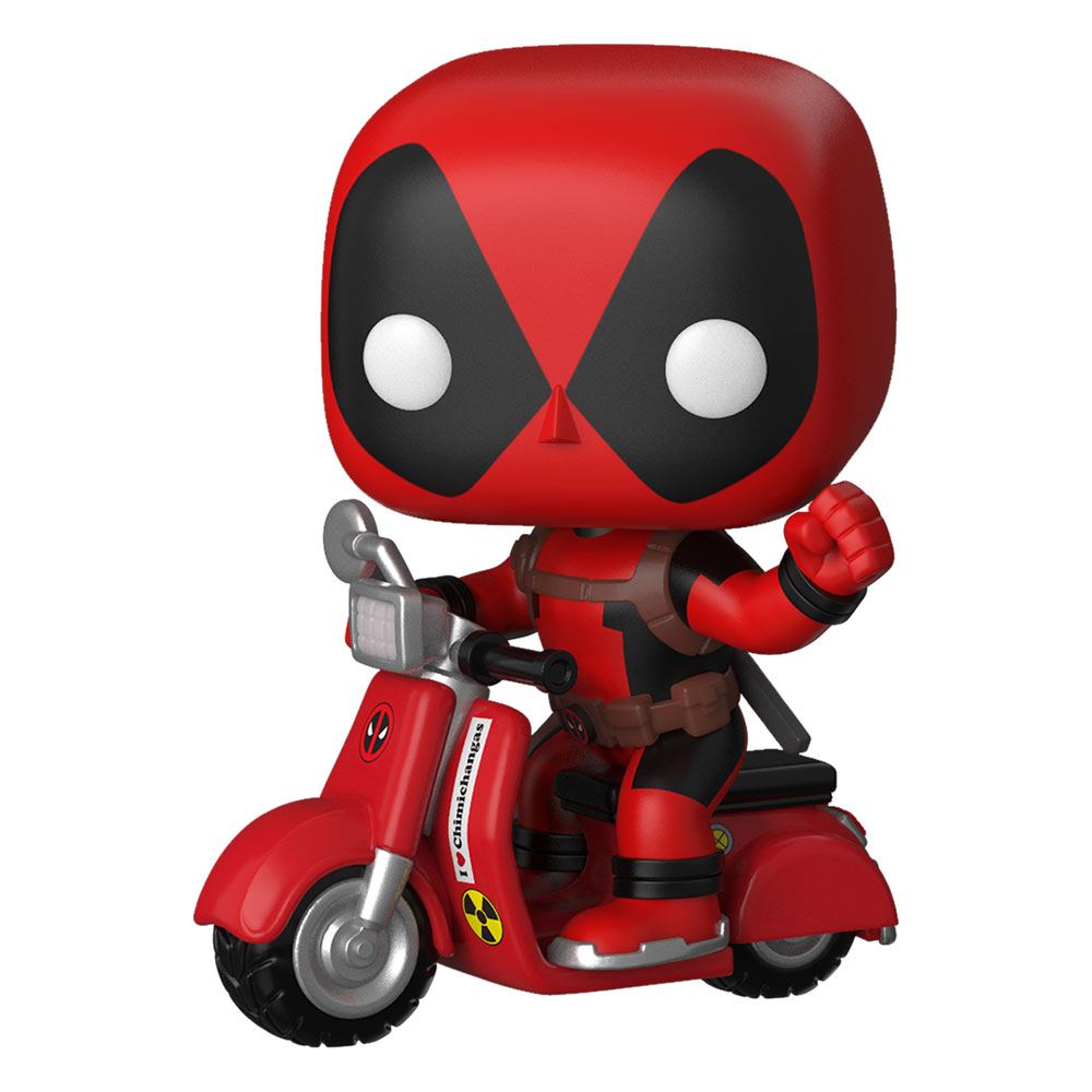 Deadpool POP! Rides Vinyl Figure Deadpool & Scooter 9 cm 0889698309691