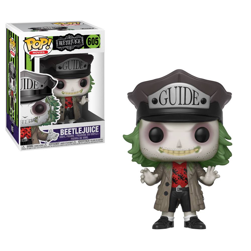 Beetlejuice POP! Horror Vinyl Figure Beetlejuice Guide Hat 9 cm 0889698323192