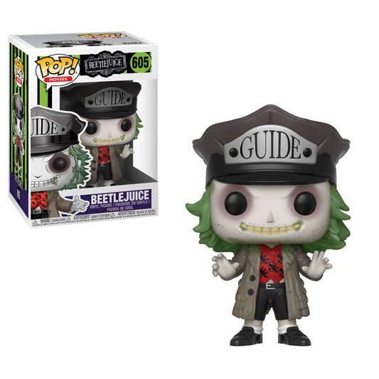 Beetlejuice POP! Horror Vinyl Figure Beetlejuice Guide Hat 9 cm 0889698323192