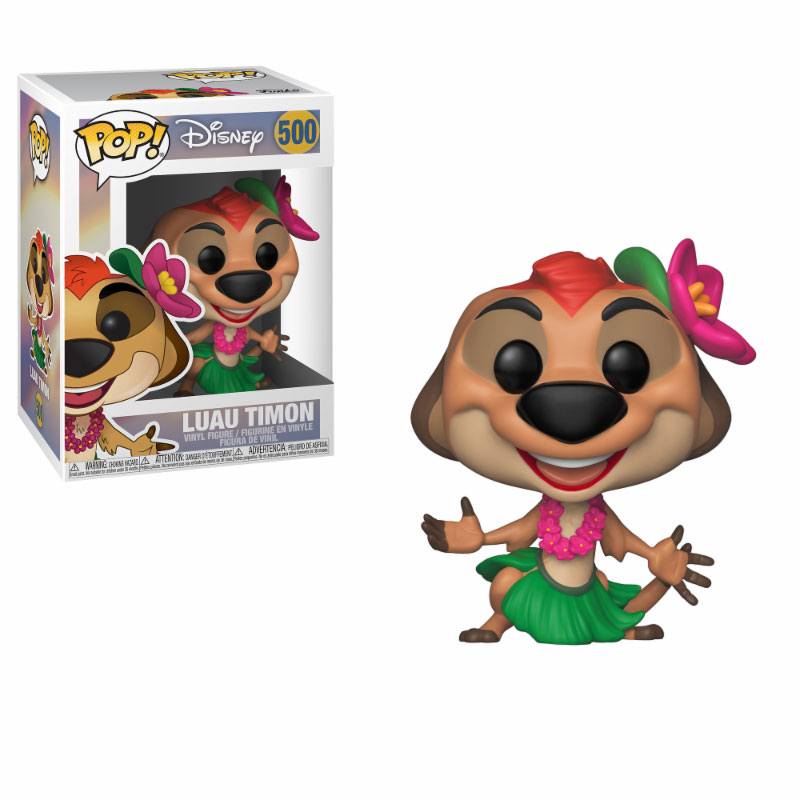 The Lion King POP! Disney Vinyl Figure Luau Timon 9 cm 0889698364133