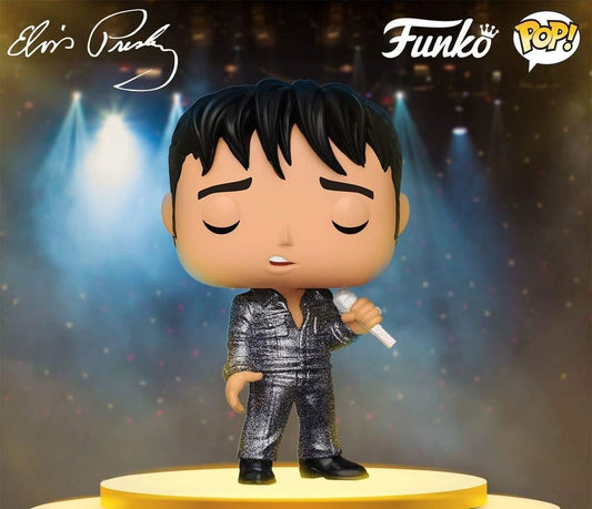 Elvis Presley POP! Rocks Vinyl Figure '68ComebackSpecial(DGLT) 9 cm 0889698366502