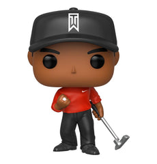 Tiger Woods POP! Golf Vinyl Figure Tiger Woods (Red Shirt) 9 cm 0889698447157