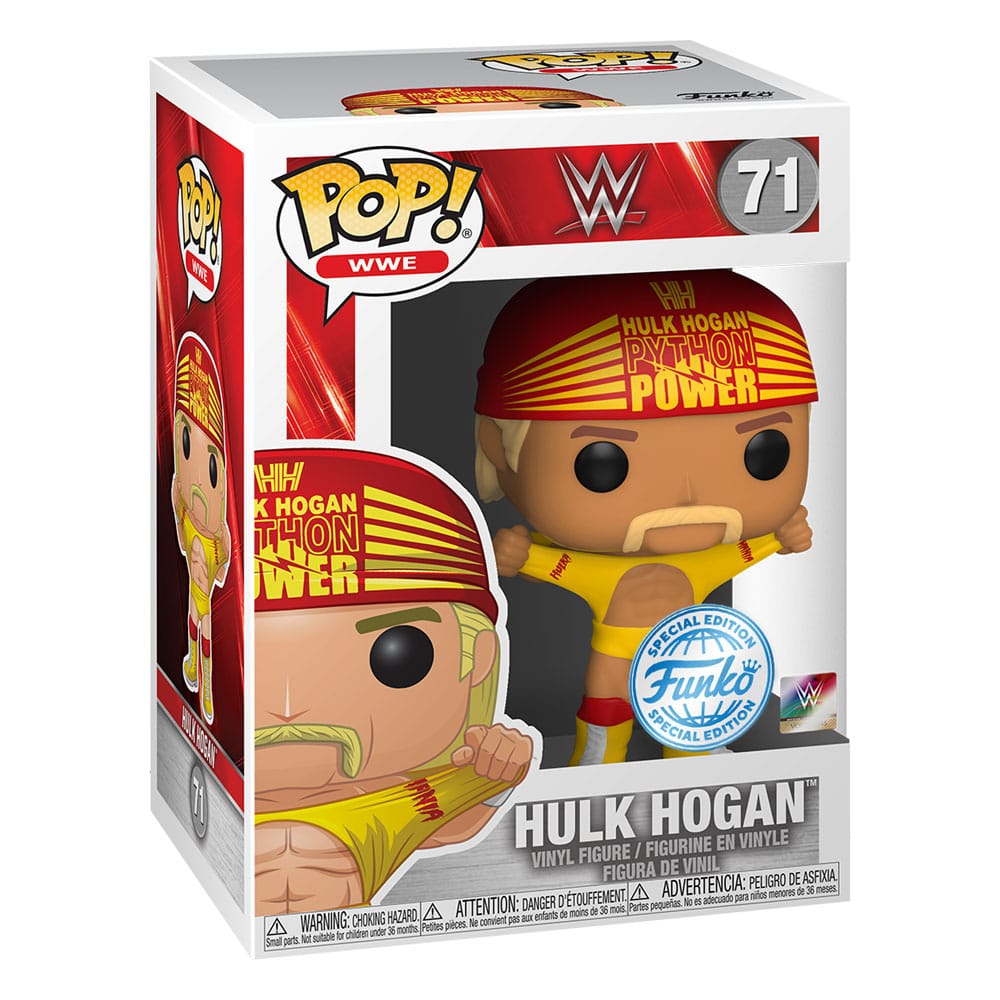 WWE POP! Vinyl Figure Wrestlemania 3 - Hulk Hogan Exclusive 9 cm 0889698471794