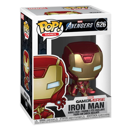 Marvel's Avengers (2020 video game) POP! Marvel Vinyl Figure Iron Man 9 cm 0889698477567