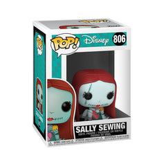 Nightmare before Christmas POP! Disney Vinyl Figure Sally Sewing 9 cm 0889698481809