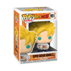 Dragon Ball Z POP! Animation Vinyl Figure Super Saiyan Gohan with Noodles 9 cm 0889698486651