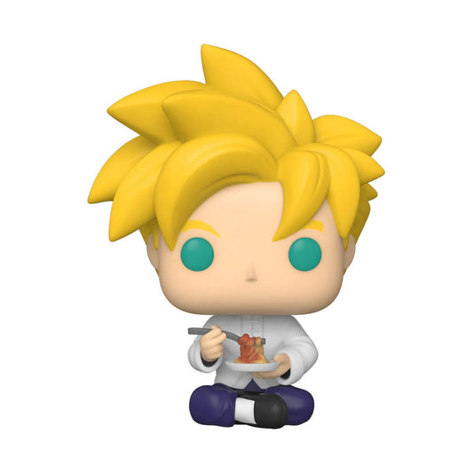 Dragon Ball Z POP! Animation Vinyl Figure Super Saiyan Gohan with Noodles 9 cm 0889698486651