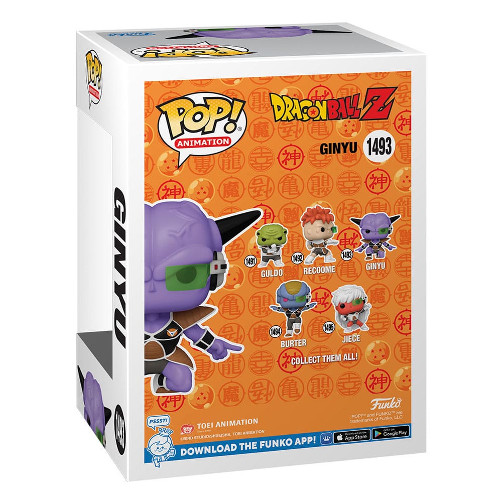 Dragon Ball Z POP! Animation Vinyl Figure Ginyu 9 cm 0889698486699