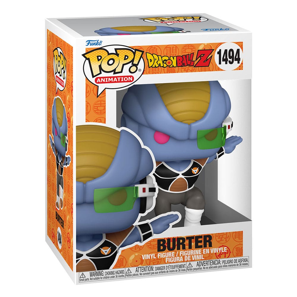 Dragon Ball Z POP! Animation Vinyl Figure Burter 9 cm 0889698486705