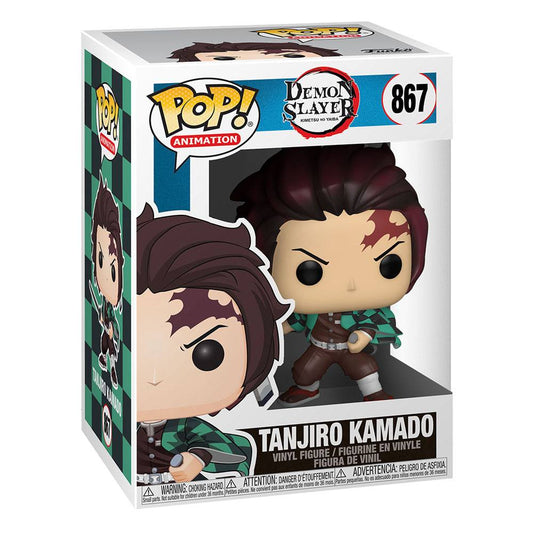 Demon Slayer POP! Animation Vinyl Figure Tanjiro Kamado 9 cm 0889698490108