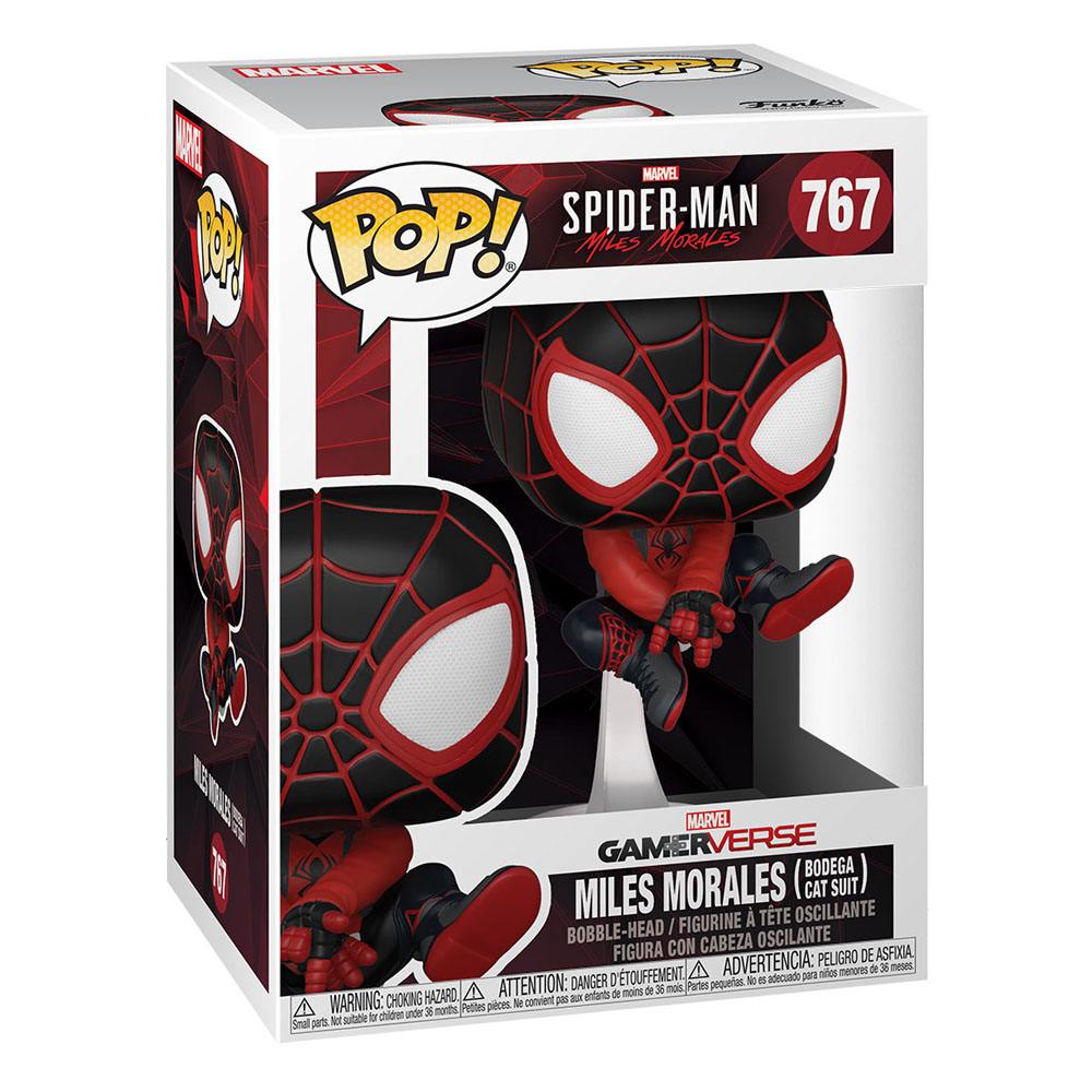 Marvel's Spider-Man POP! Games Vinyl Figure Miles Morales Bodega Suit 9 cm 0889698501521