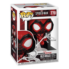 Marvel's Spider-Man POP! Games Vinyl Figure Miles Morales Red Suit 9 cm 0889698501552