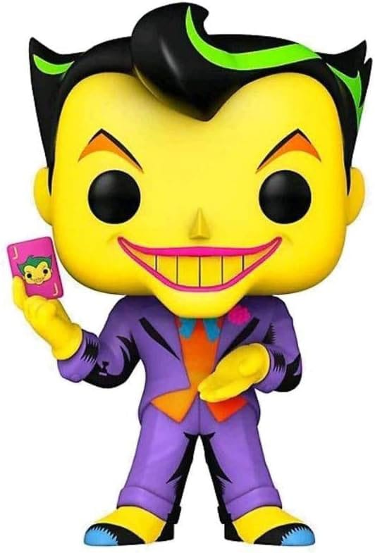 DC Comics POP! Heroes Vinyl Joker (Black Light) 9 cm 0889698517232