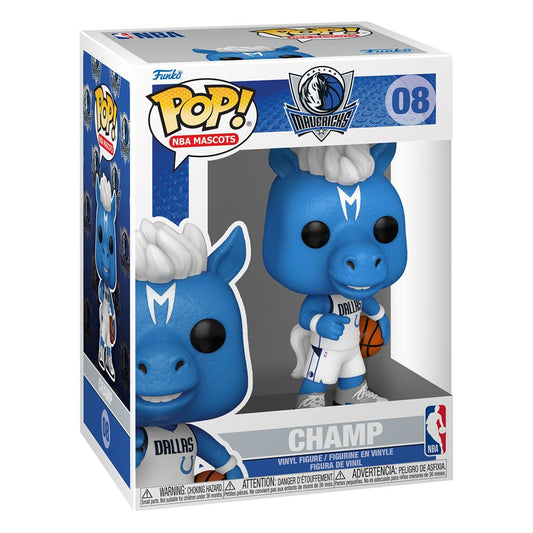 NBA Mascots POP! Sports Vinyl Figure Dallas- Champ 9 cm 0889698521680